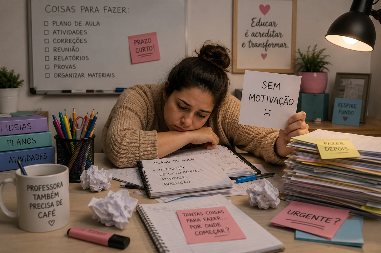 Horas perdidas criando atividades do zero